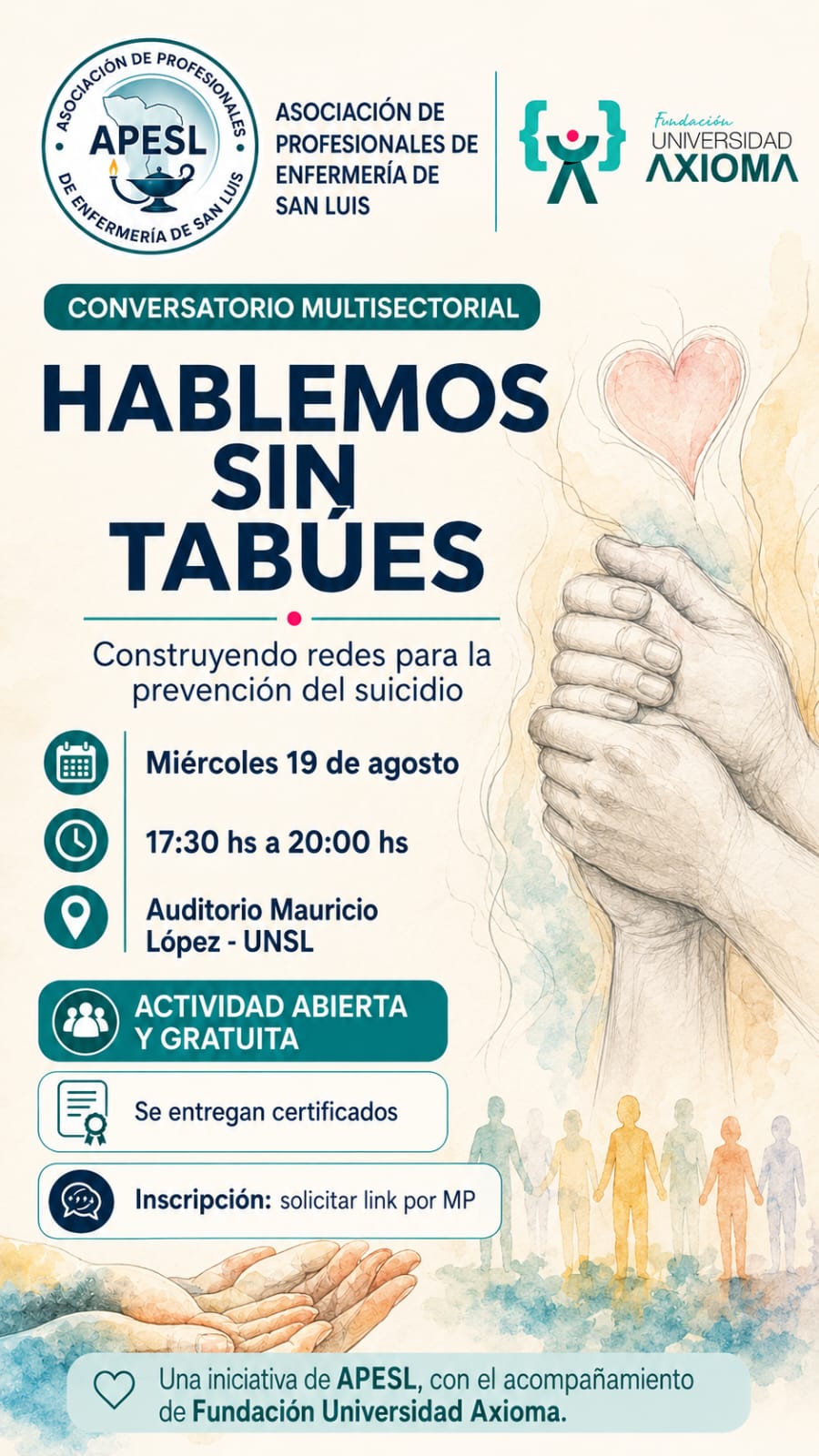 Conversatorio Multisectorial - Prevención del suicidio
